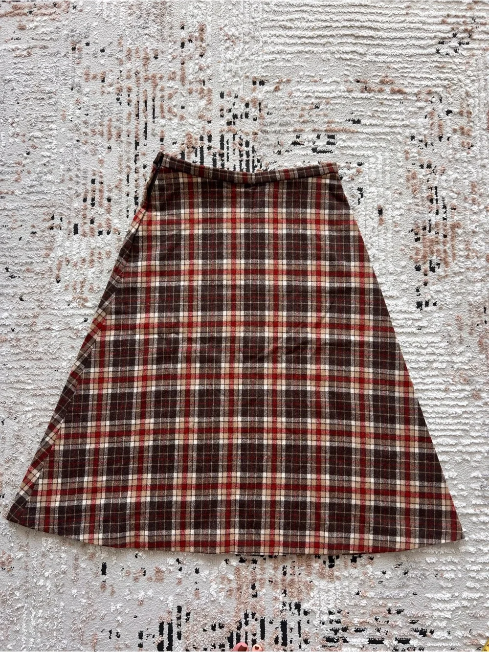 Vintage '80s Pendleton Wool Hippie Mod Gogo Skirt A-line nice for Fall 🍂🍁 pic.